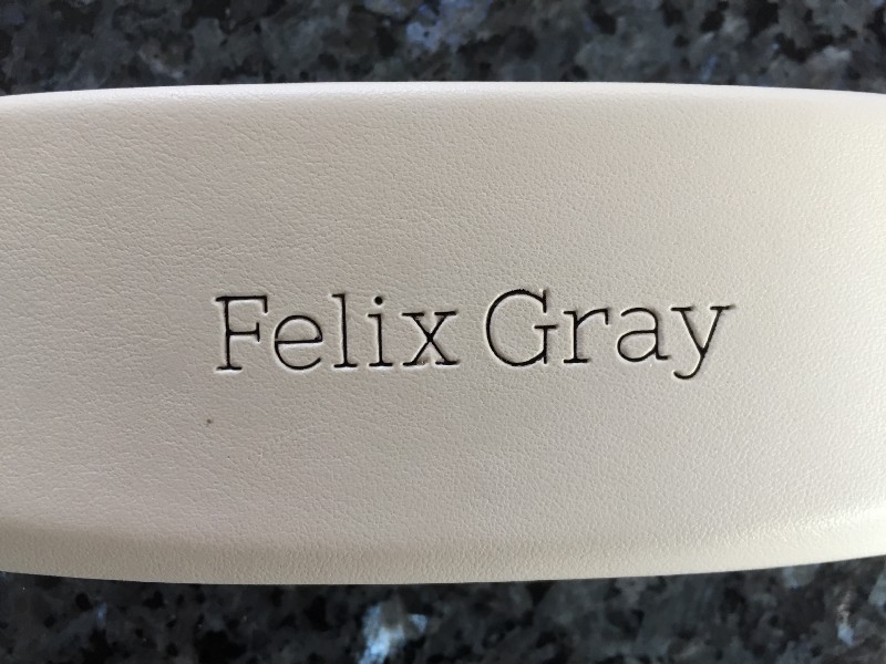 Felix Gray computer glasses holding case