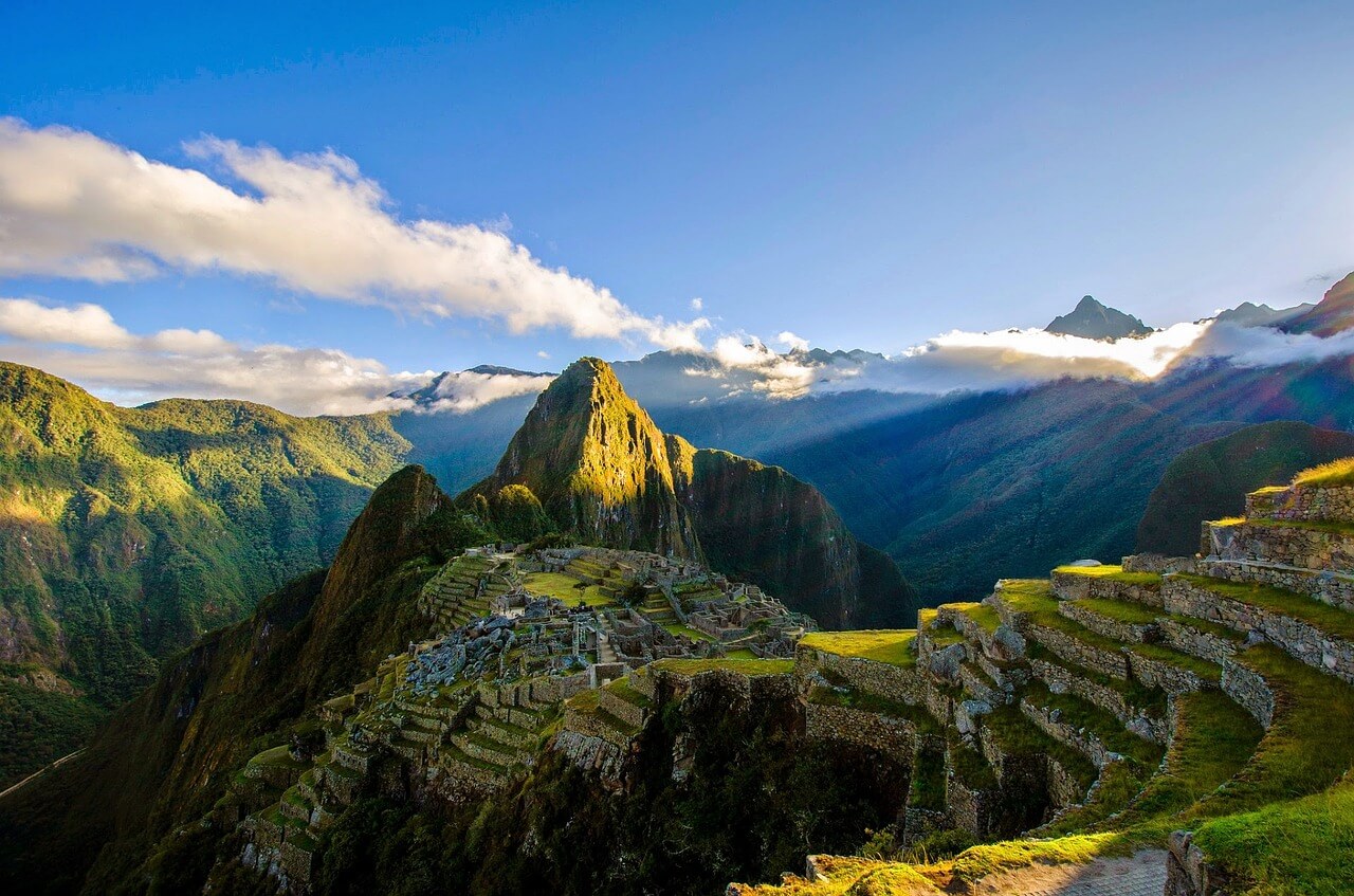 Photograph of Machu Picchu.