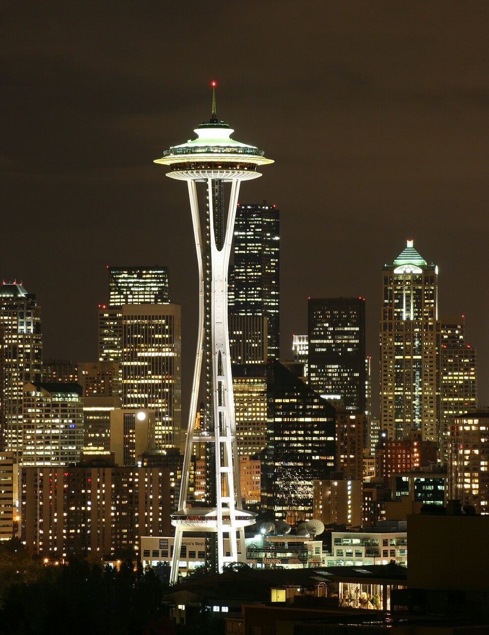 Photograph of Seattle, Washington.